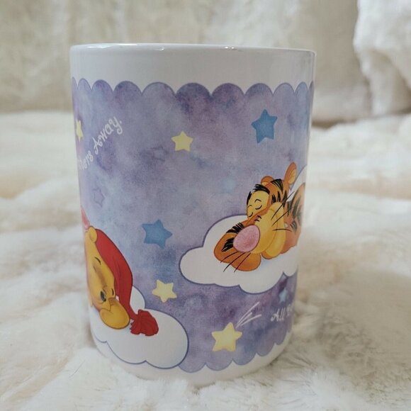 Disney Mug Houston Harvest Winnie The Pooh & Tigger Sweet Dreams Oversized - Picture 5 of 7